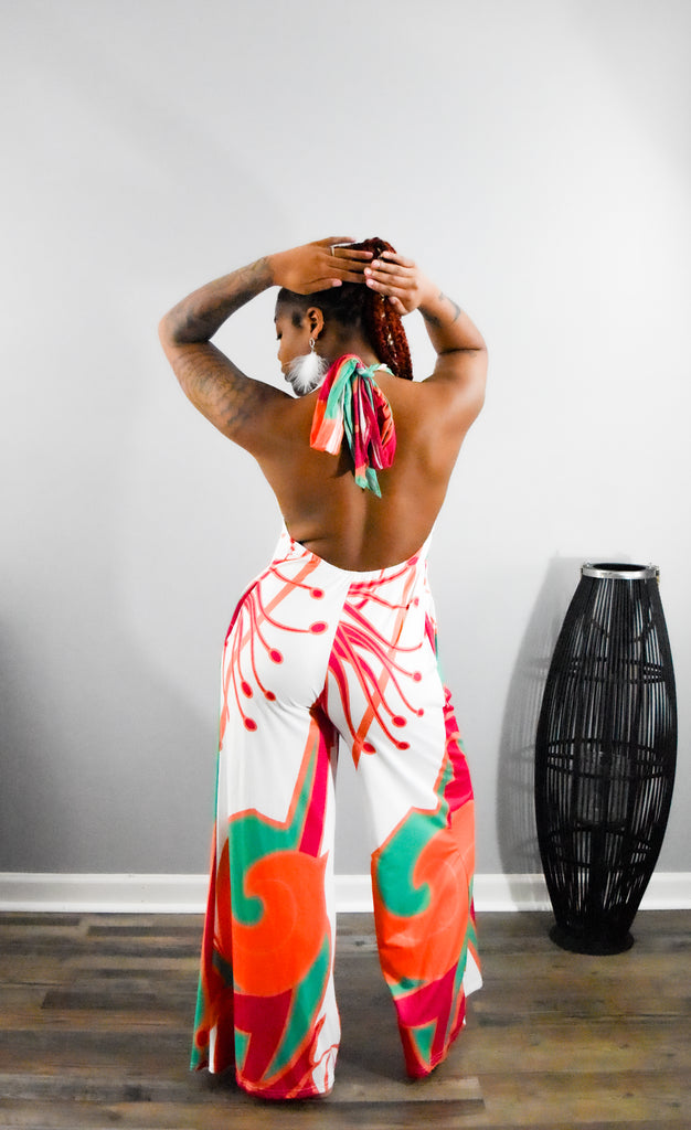 パンツ JULIUS 18SS 007JSM3 Parking Jumpsuit Tropical Breeze - Multi – Zorah's Closet