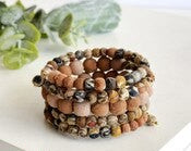 Kantha Desertscape Brown Bracelet