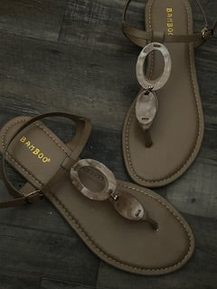 The Marble Effect Sandal