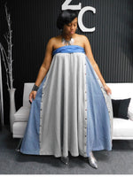 Anika Denim Jersey Skirt or Dress
