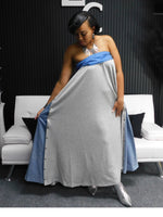 Anika Denim Jersey Skirt or Dress