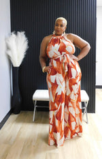 The Abstract Jumpsuit (Curvy)