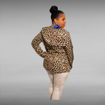 Leopard Blazer