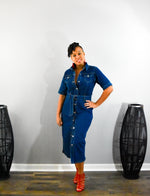 Change It Up Denim Dress