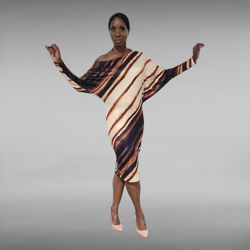 Shades of Brown Dress