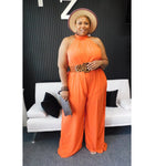 The Lady In Orange (Curvy)