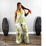 Tropical Breeze - Green & White